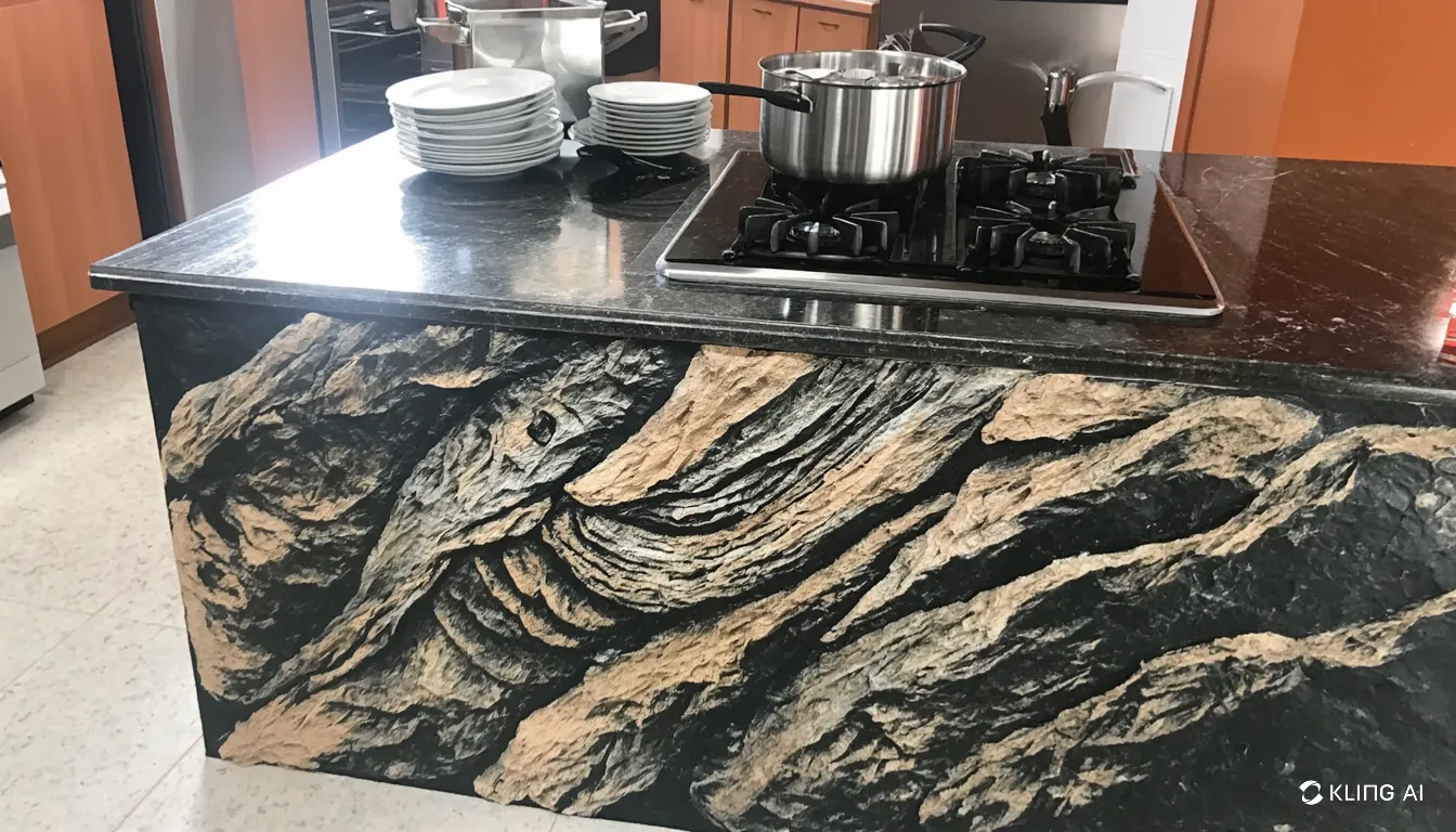 Đá granite ốp bàn bếp: Giải pháp sang trọng và bền bỉ